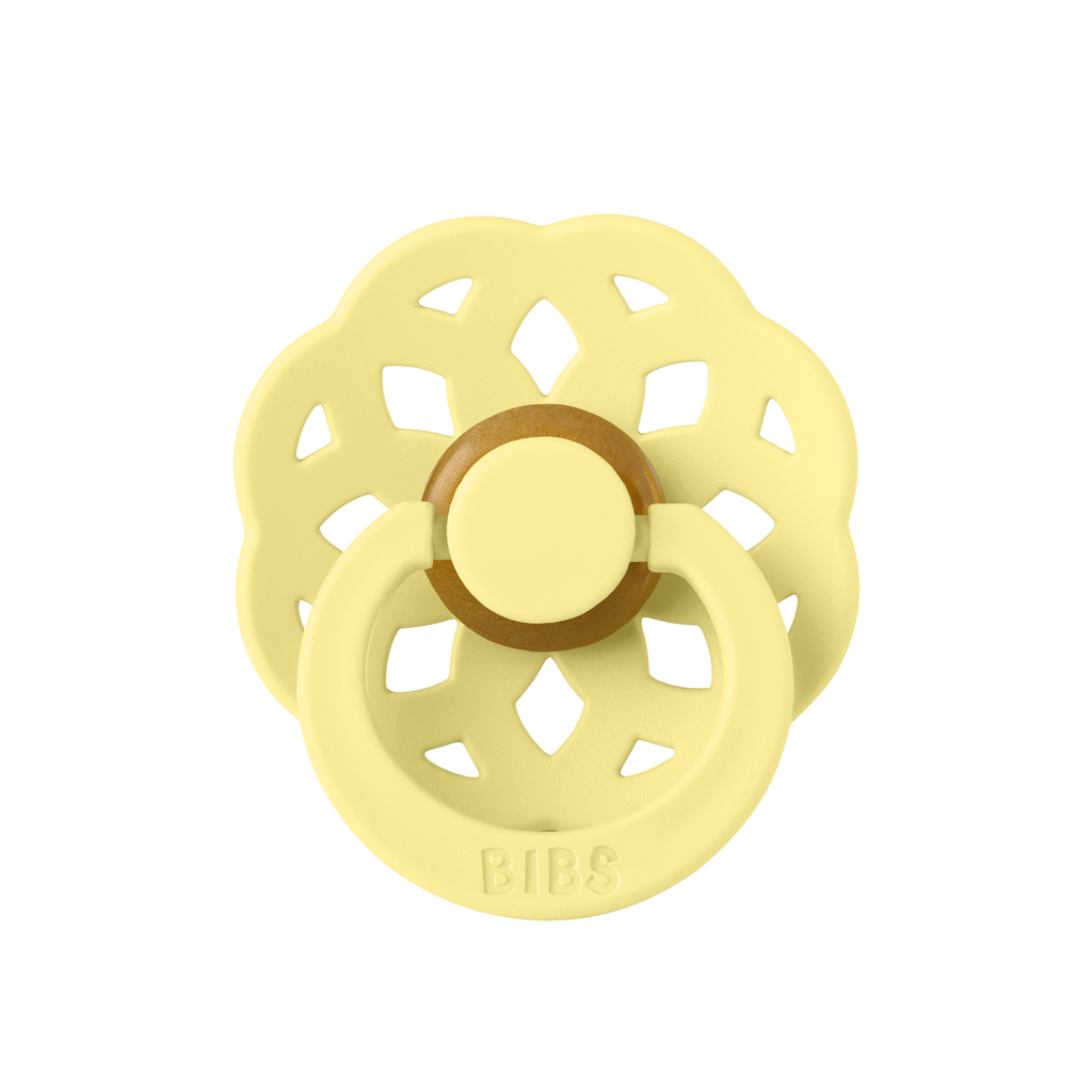 Boheme Pacifier 2 Pack - White/Sunshine