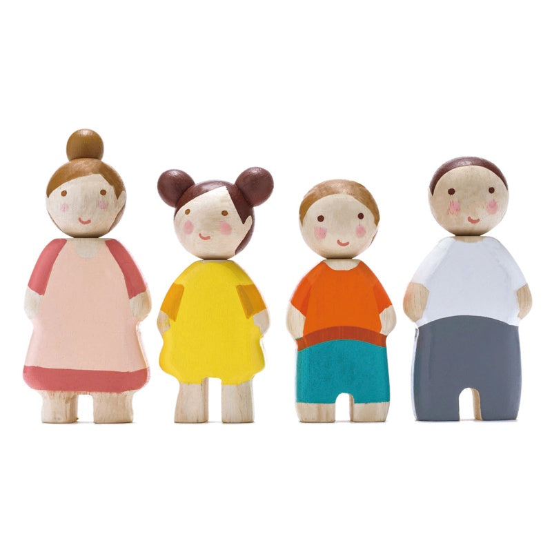 Four Wooden People