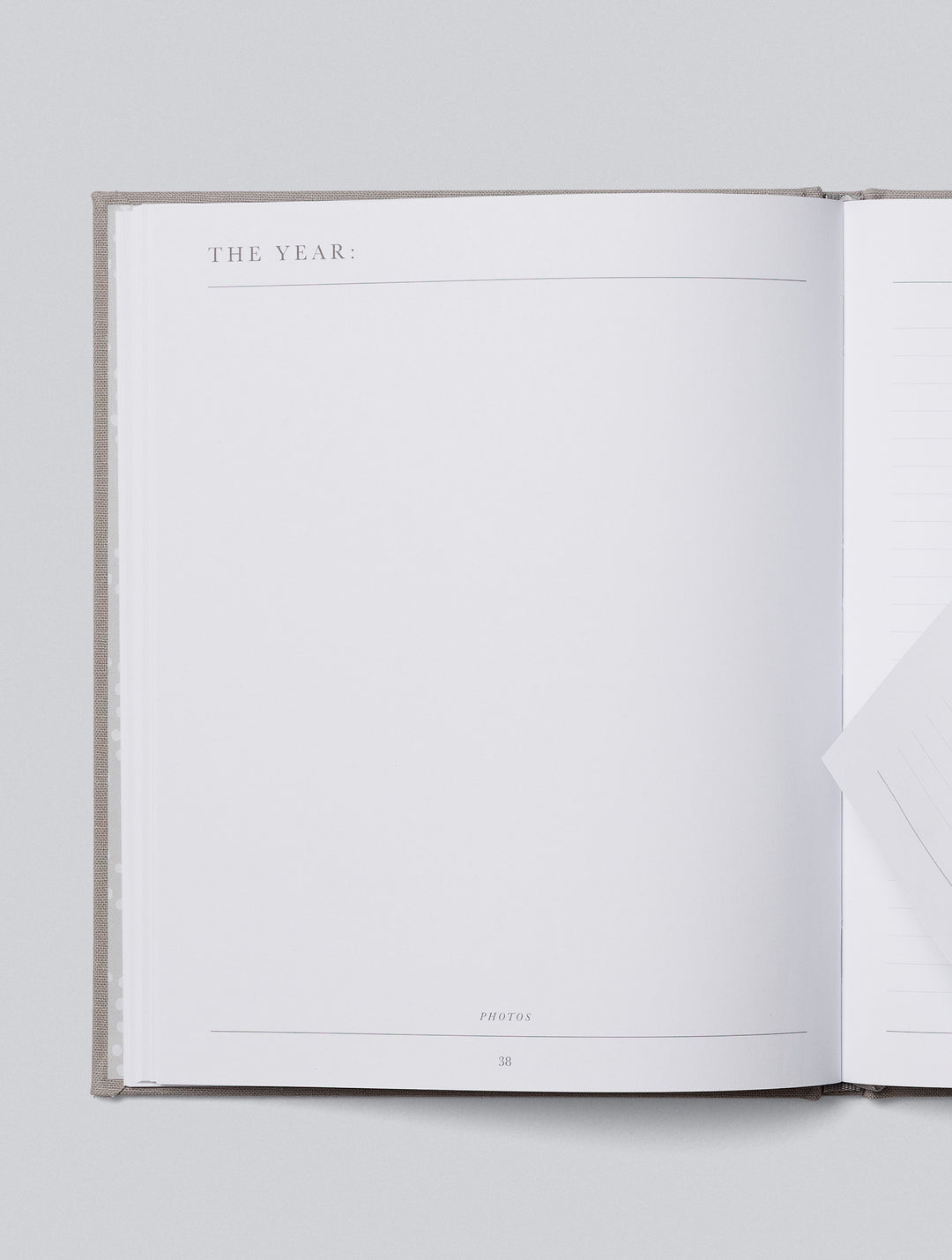 Write To Me - 21 Years of You Journal - Light Grey