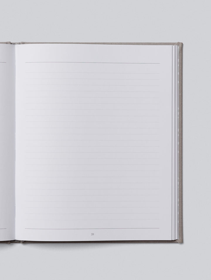 Write To Me - 21 Years of You Journal - Light Grey