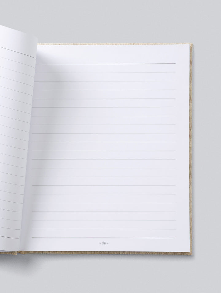 Write To Me - 21 Years of You Journal - Oatmeal