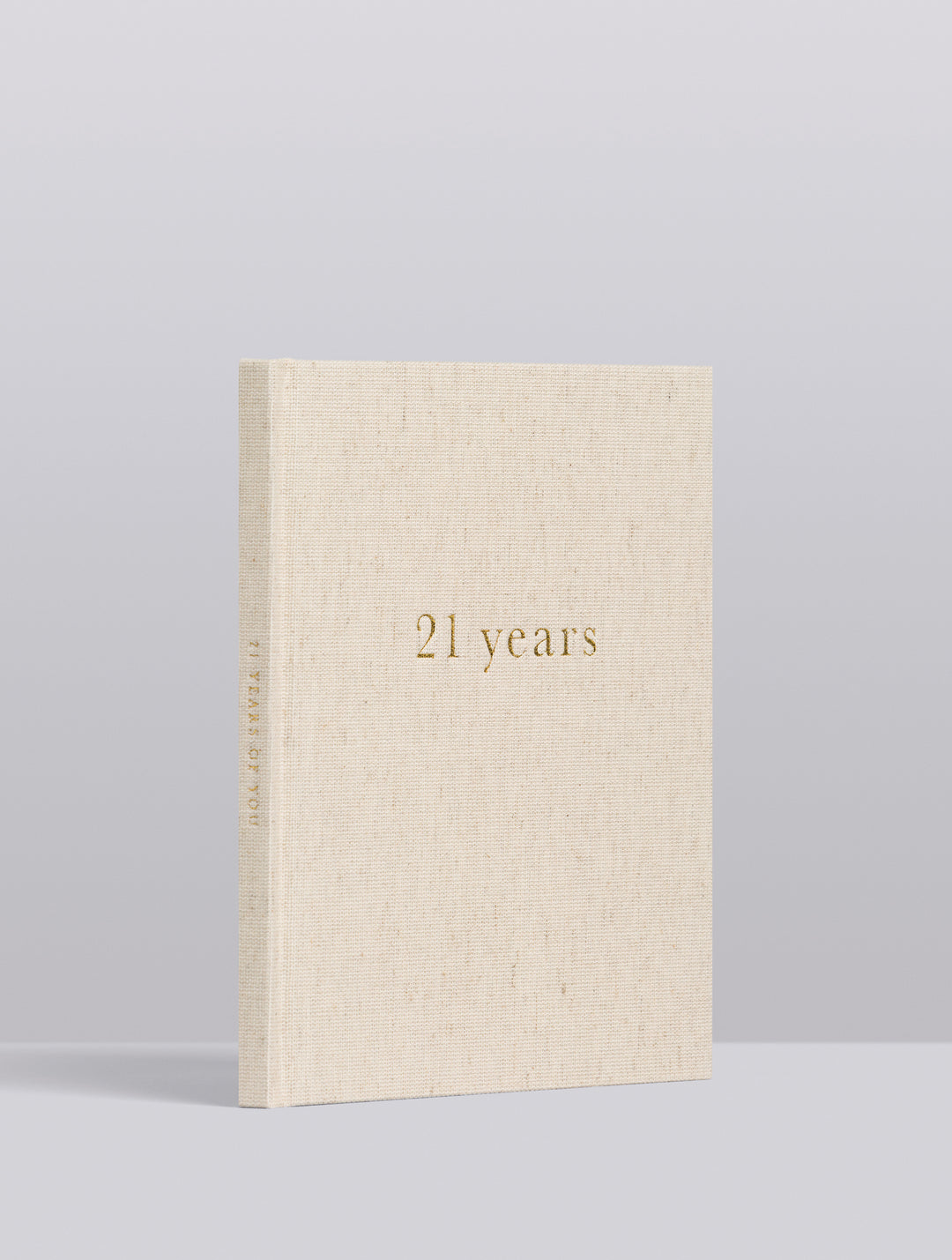 Write To Me - 21 Years of You Journal - Oatmeal