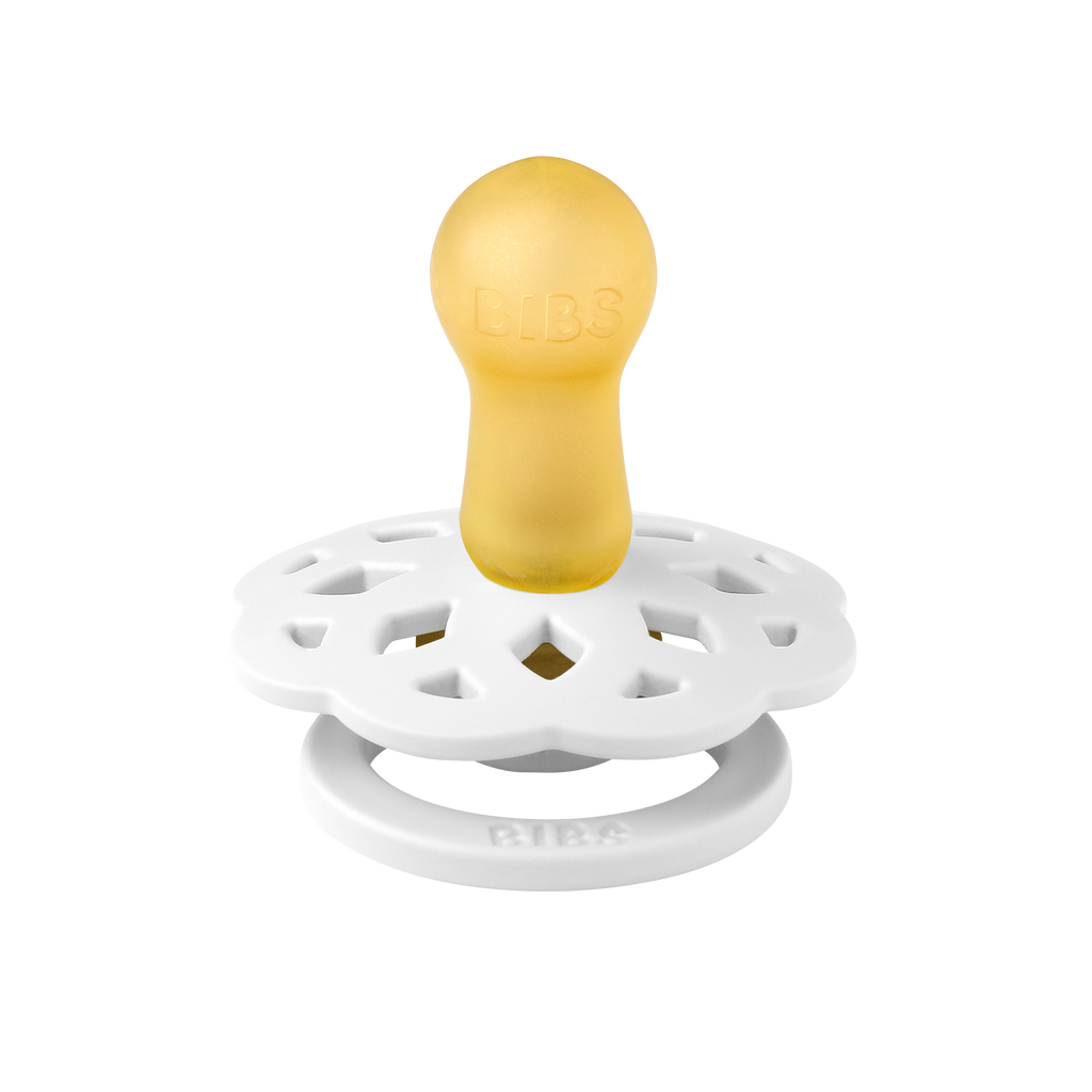 Boheme Pacifier 2 Pack - White/Sunshine