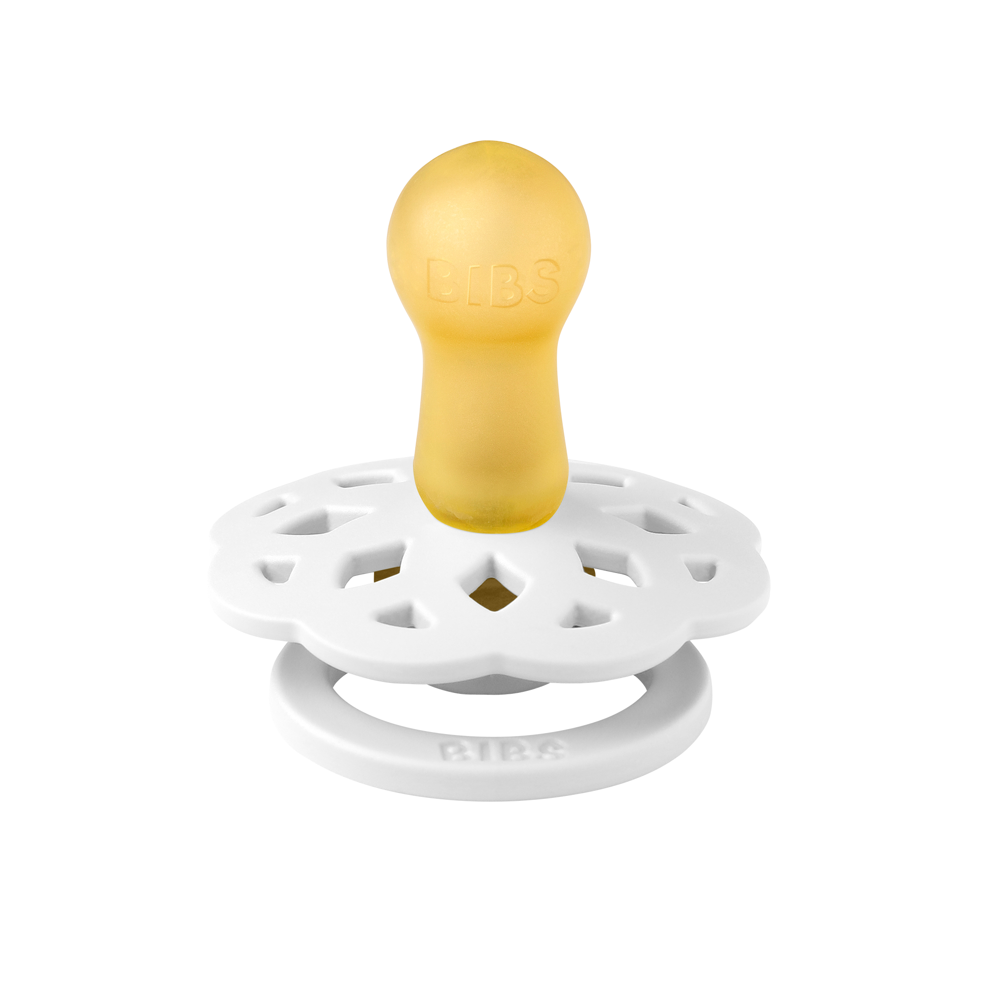 Boheme Pacifier 2 Pack - White/Sunshine