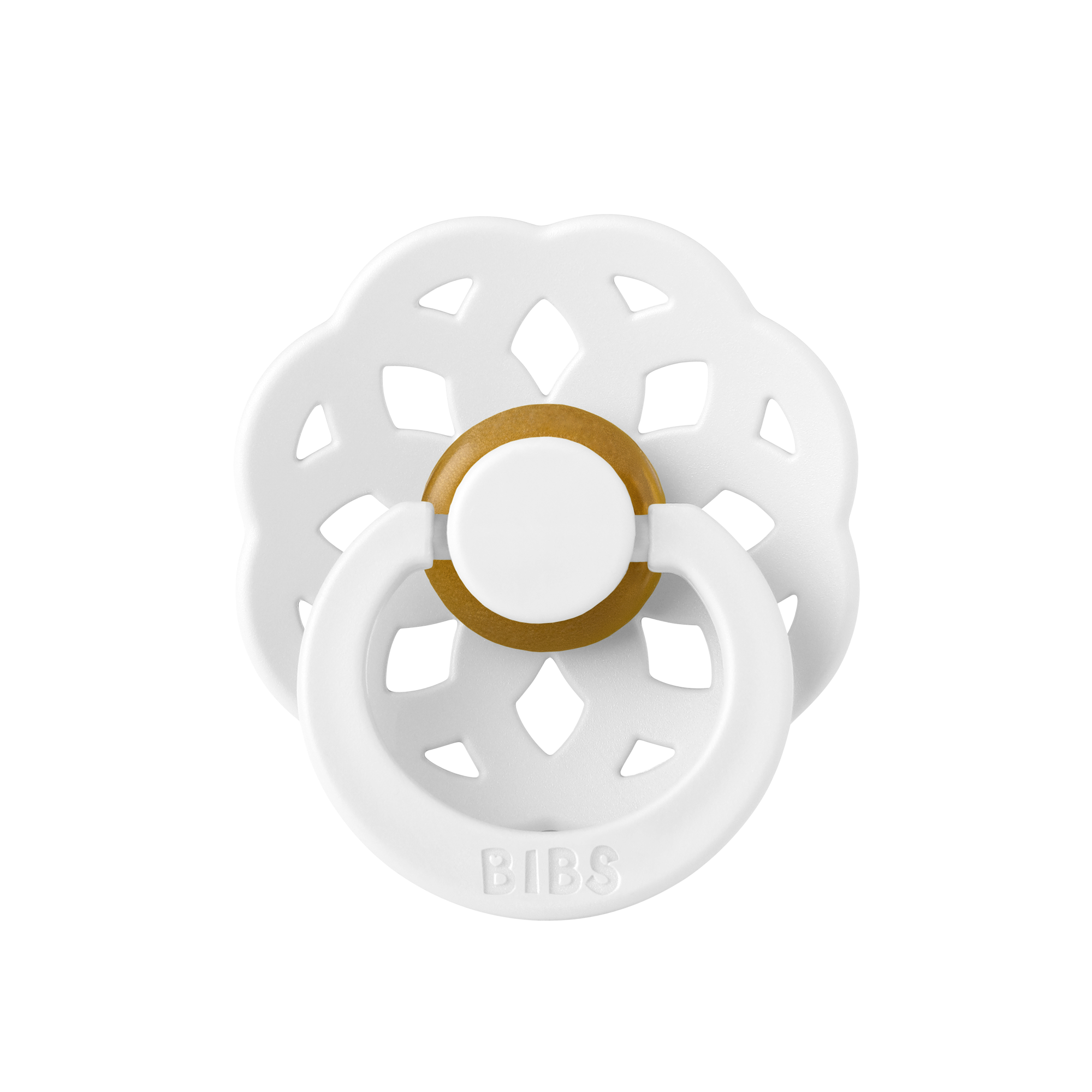 Boheme Pacifier 2 Pack - White/Sunshine