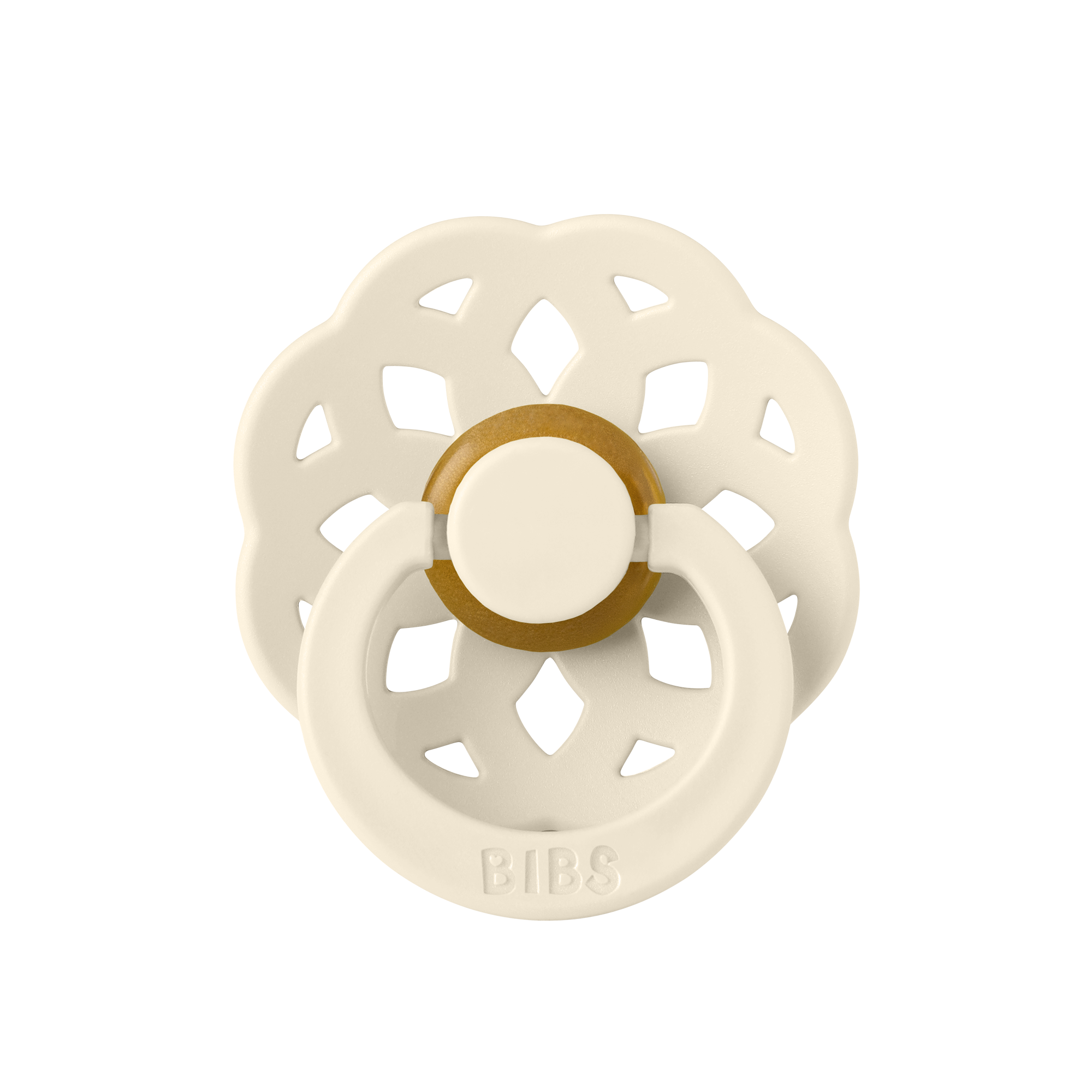 Boheme Pacifier 2 Pack - Ivory/Blossom