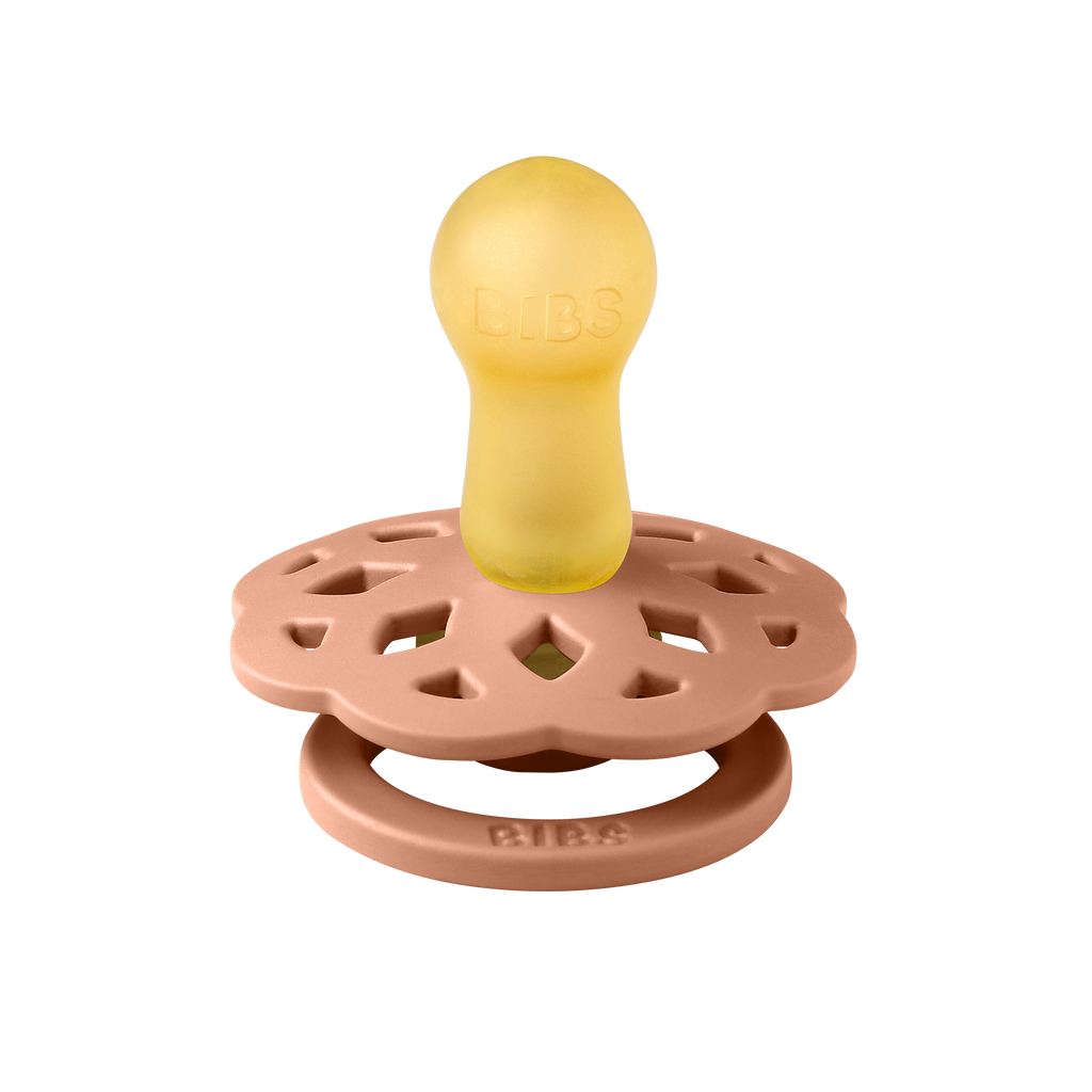 Boheme Pacifier 2 Pack - Vanilla/Peach