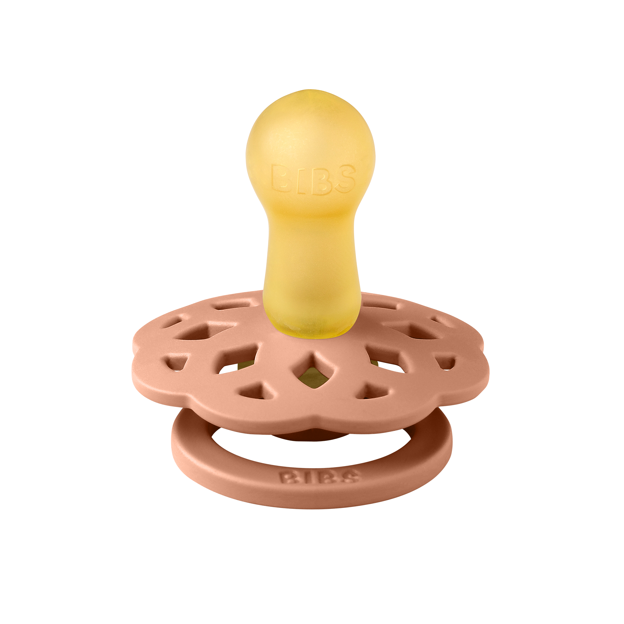 Boheme Pacifier 2 Pack - Peach/Woodchuck