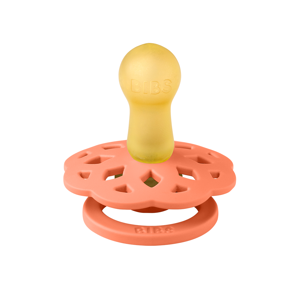 Boheme Pacifier 2 Pack - Papaya/Violet Sky