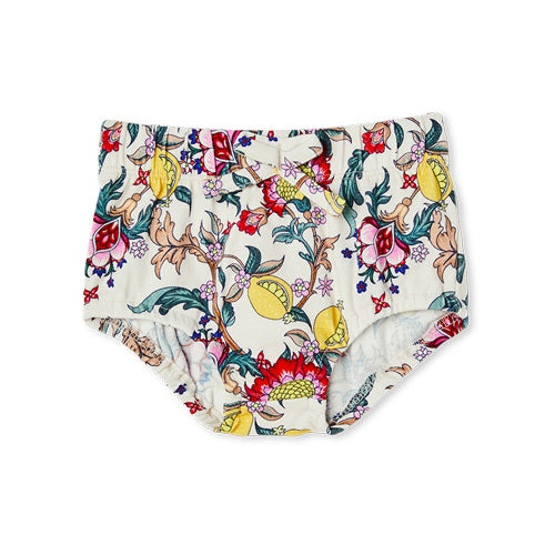 Milky Citrus Floral Bloomer - Off White