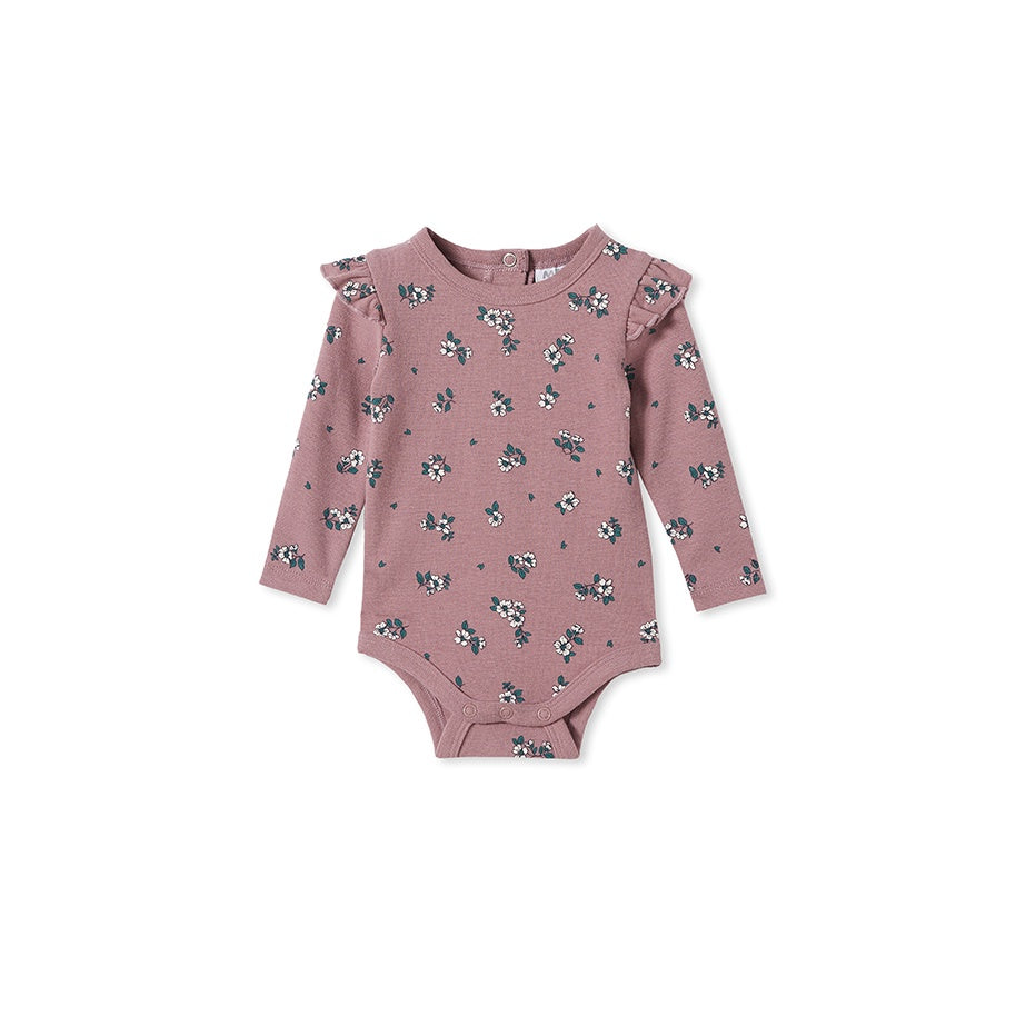 Milky Baby Gardenia Rib Bubbysuit