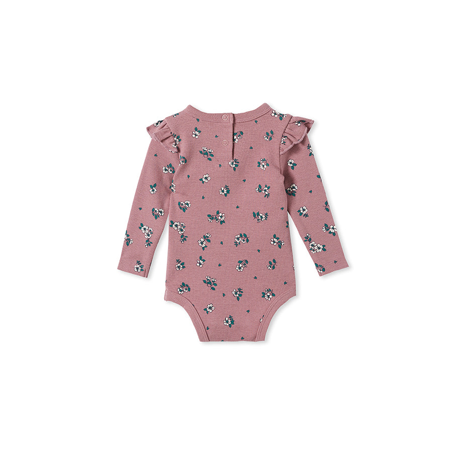 Milky Baby Gardenia Rib Bubbysuit