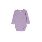 Milky Baby Lilac Rib Bubbysuit