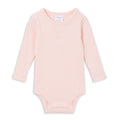 Rib Bubbysuit - Powder Pink