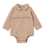 Collared Playsuit - Check
