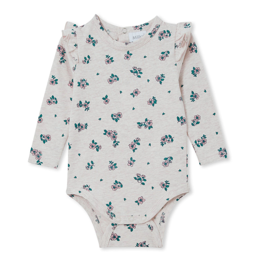 Milky Frill Bubbysuit - Sweet Floral