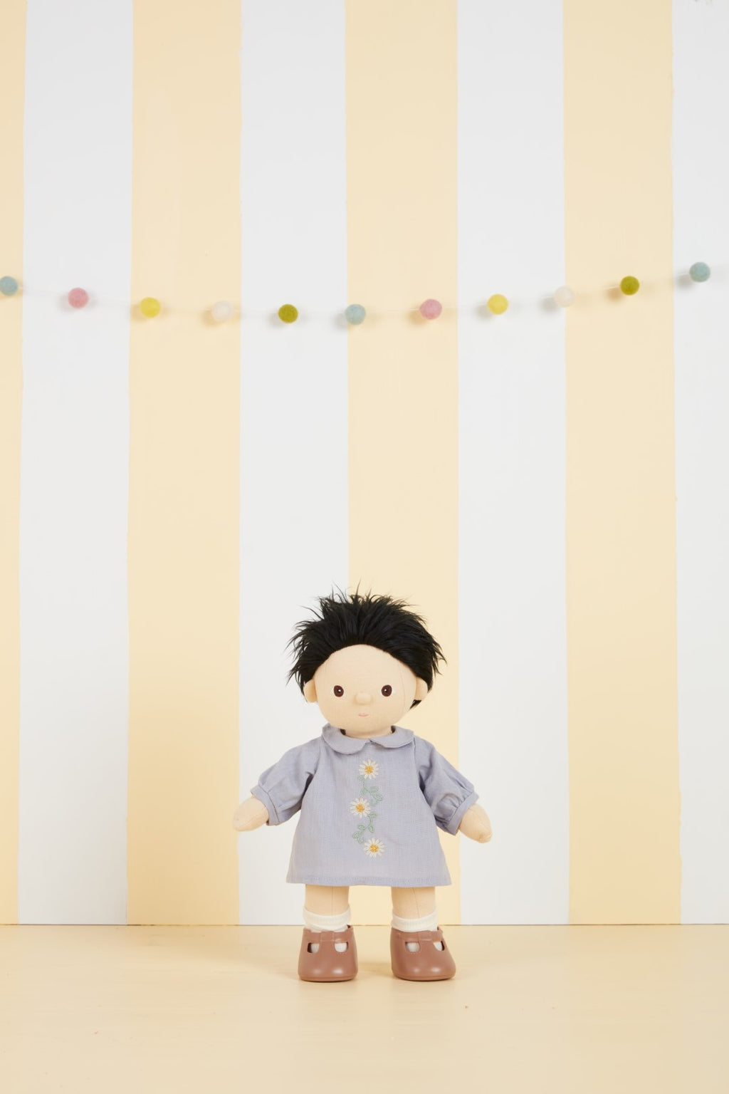 Dinkum Doll Daisy Dress - Cornflower Blue