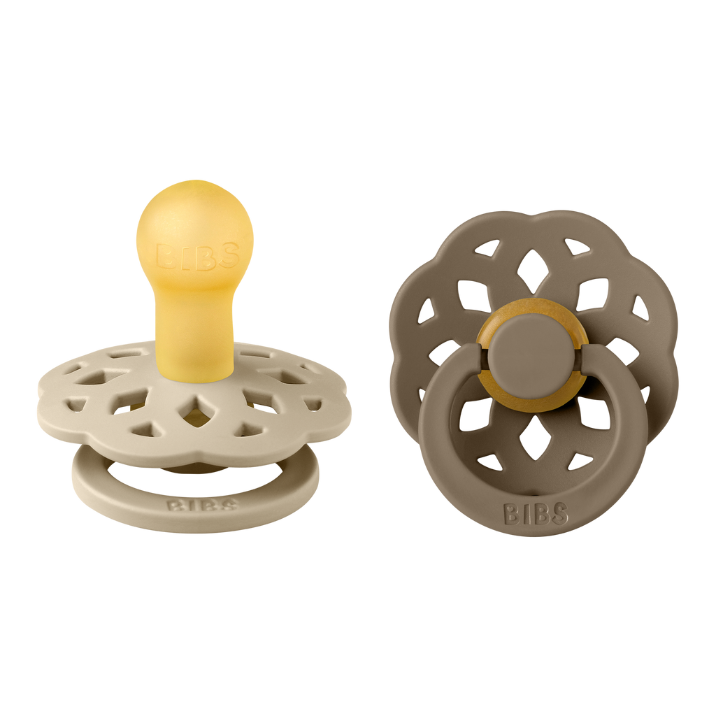 Boheme Pacifier 2 Pack - Vanilla/Dark Oak
