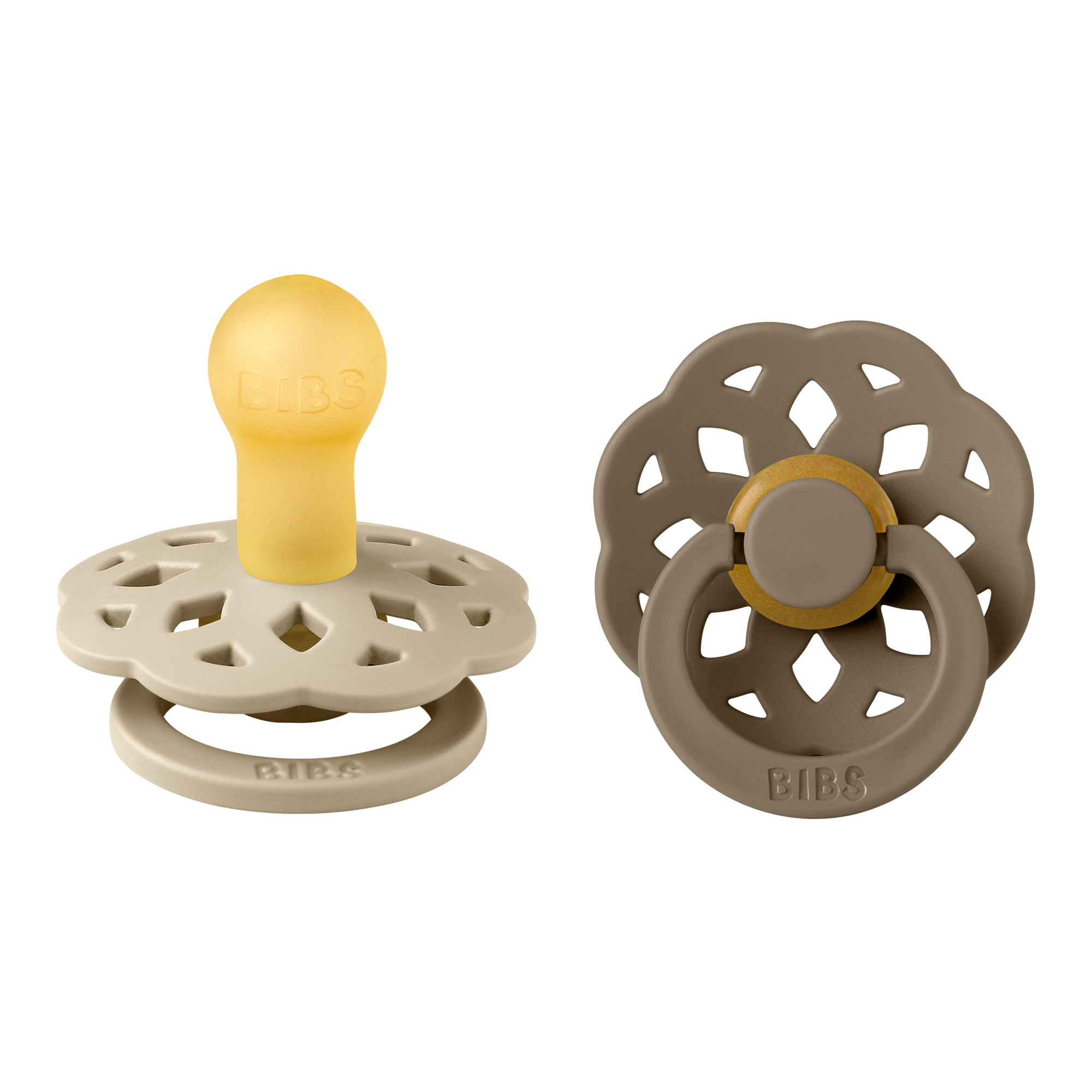 Boheme Pacifier 2 Pack - Vanilla/Dark Oak