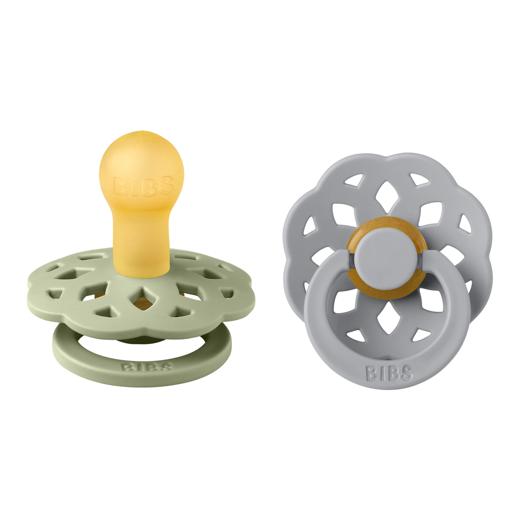 Boheme Pacifier 2 Pack - Sage/Cloud