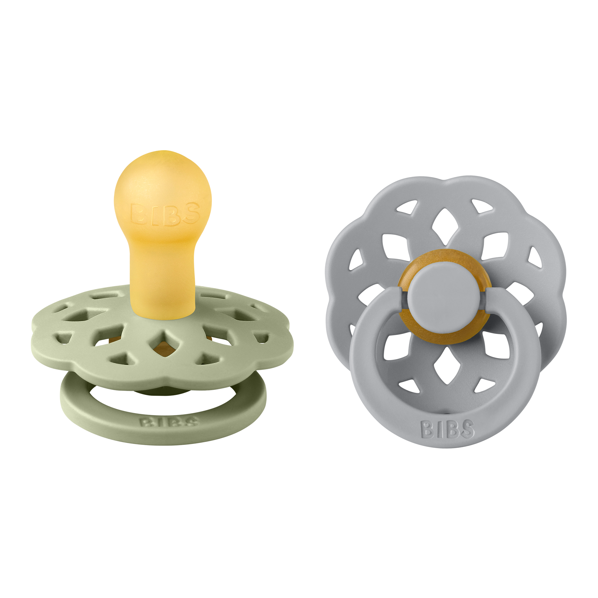 Boheme Pacifier 2 Pack - Sage/Cloud