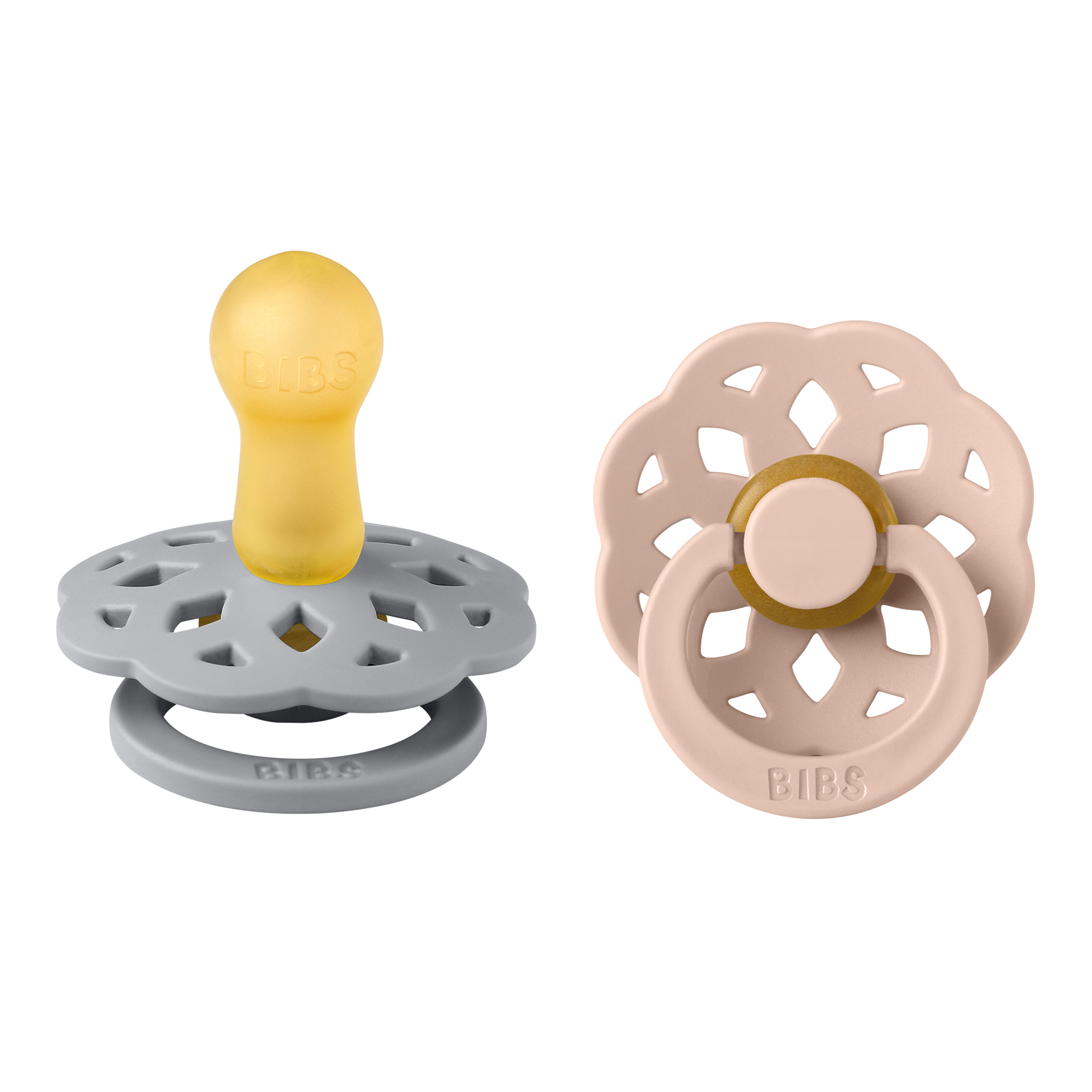 Boheme Pacifier 2 Pack - Cloud/Blush