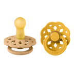 Boheme Pacifier 2 Pack - Desert Sand/Honey Bee