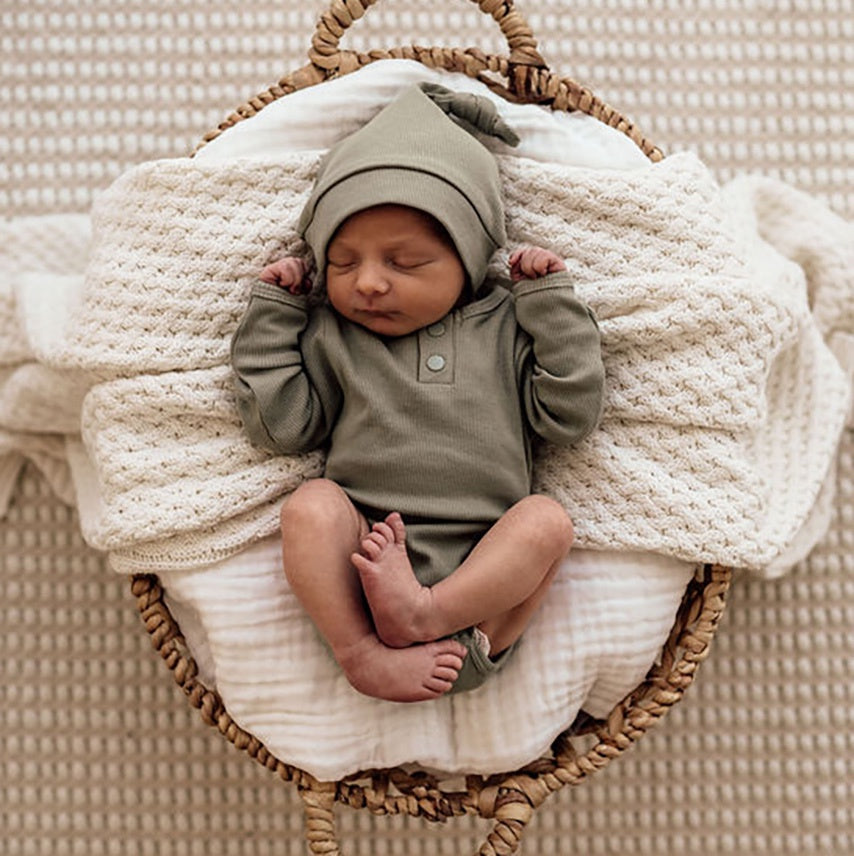 Snuggle Hunny Kids Long Sleeve Bodysuit - Dewkist