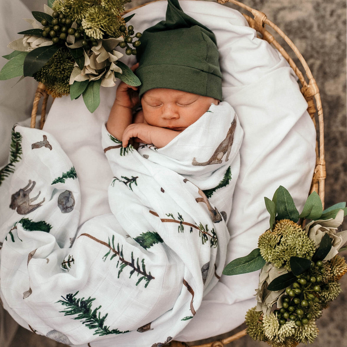 Snuggle Hunny Organic Cotton Muslin Wrap - Alpha