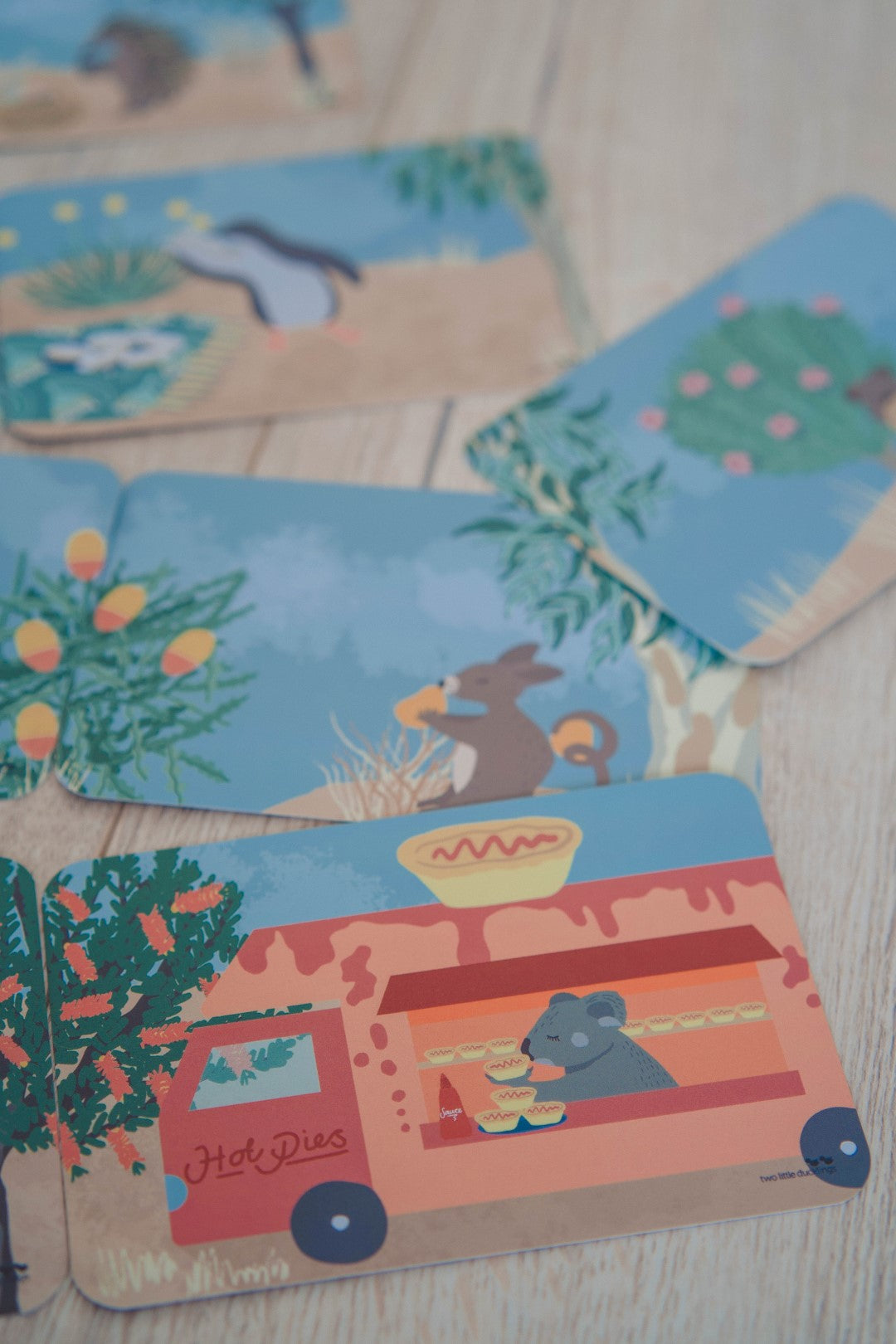 Snap and Memory Game - An Aussie Picnic