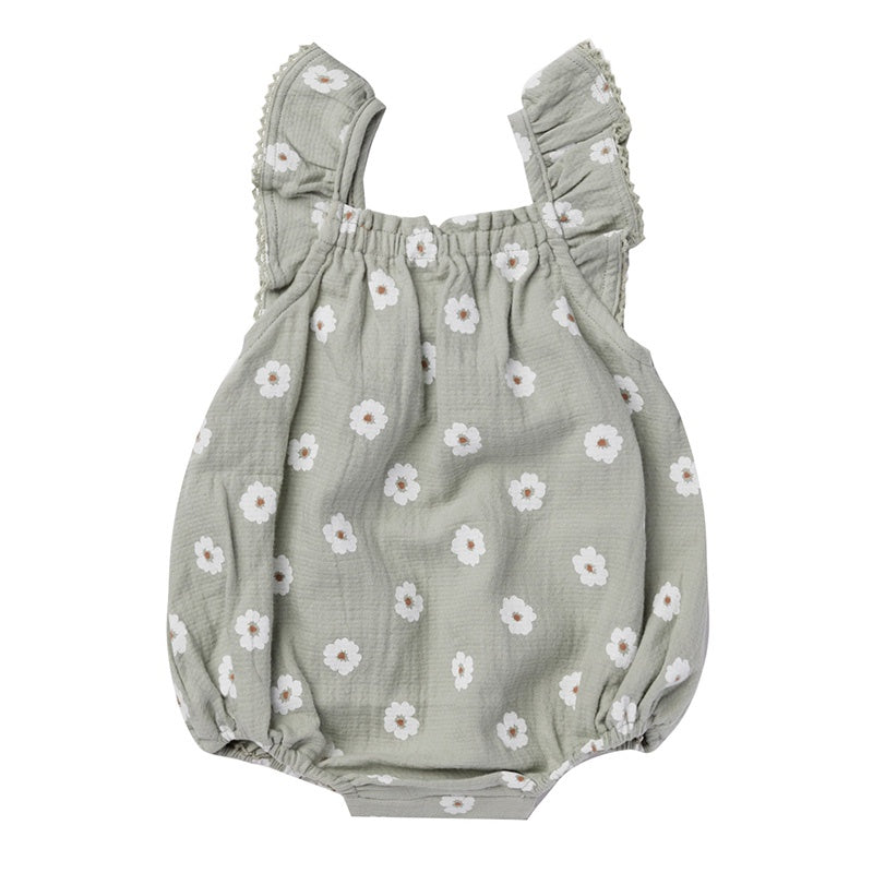 Quincy Mae Bonnie Romper | Petunia