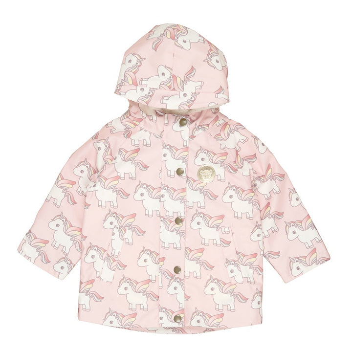 Huxbaby Unicorn Raincoat - Lotus