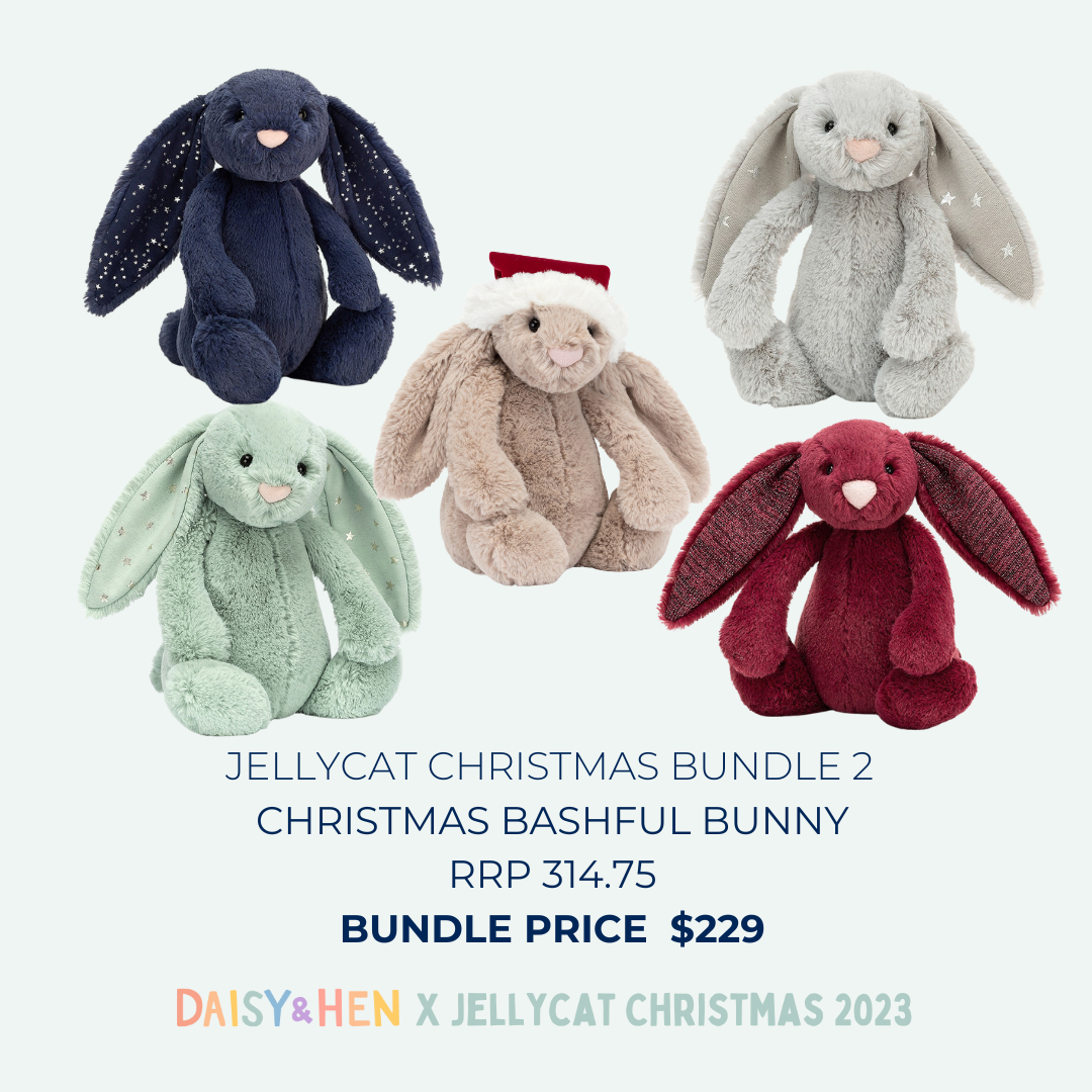 Christmas Bashful Bunny Bundle - MEDIUM