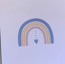 Greeting Card - Rainbow Heart