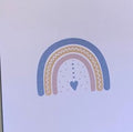 Greeting Card - Rainbow Heart