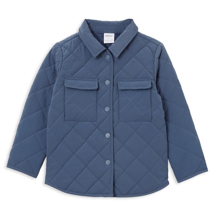Milky Quilted Overshirt