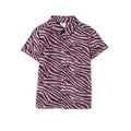 Zebra Shirt - Plum