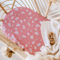 Snuggle Hunny Bassinet Sheet/Change Pad Cover - Daisy