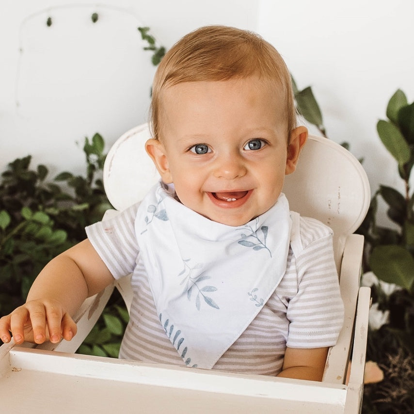 Snuggle Hunny Dribble Bib - Wild Fern
