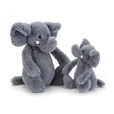 Jellycat Bashful Grey Elephant Medium