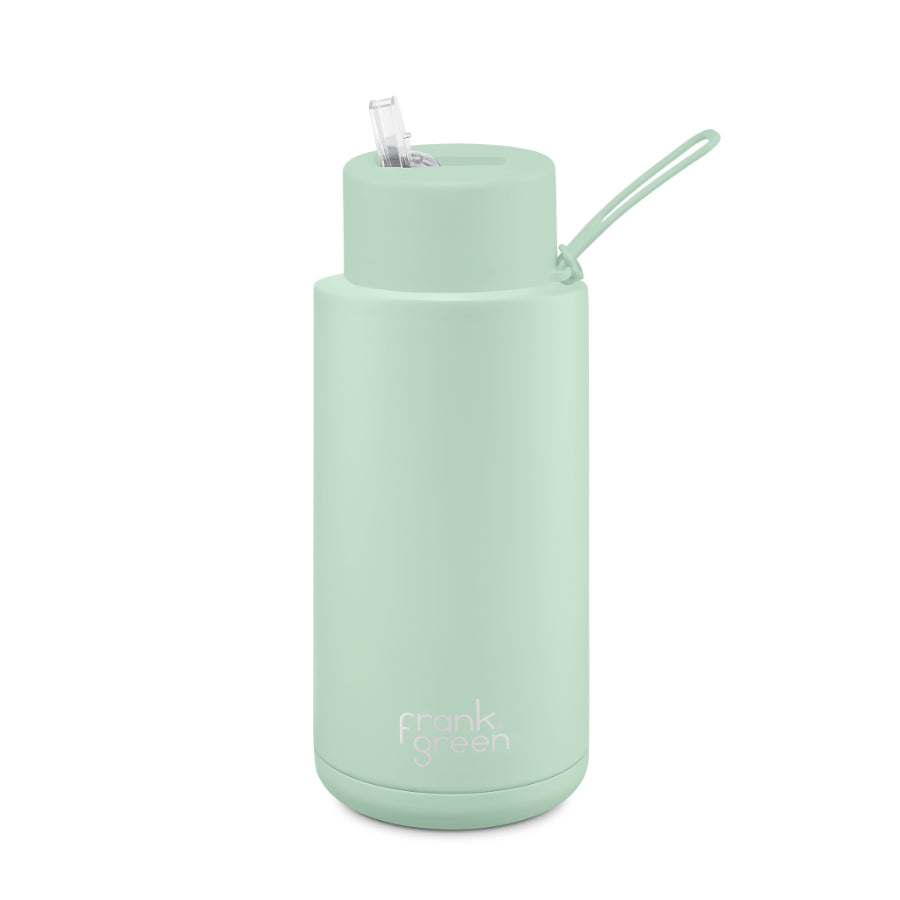 Frank Green Drink Bottle 1L - Mint Gelato