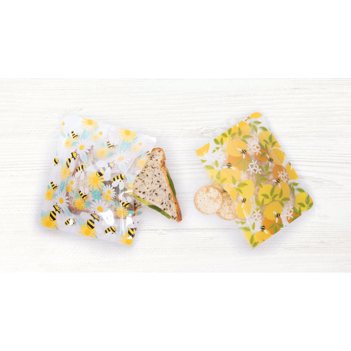 Reusable Zip Bag - Bees