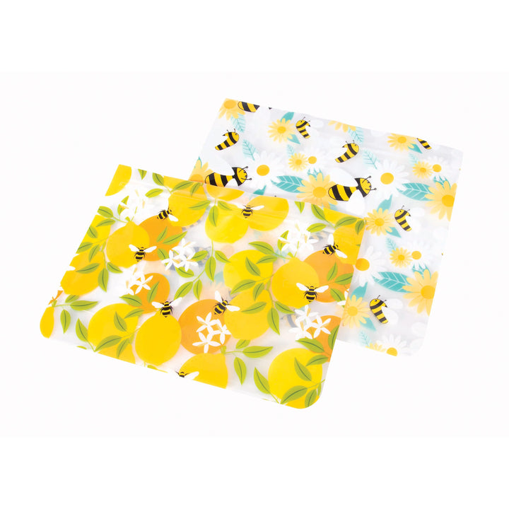Reusable Zip Bag - Bees