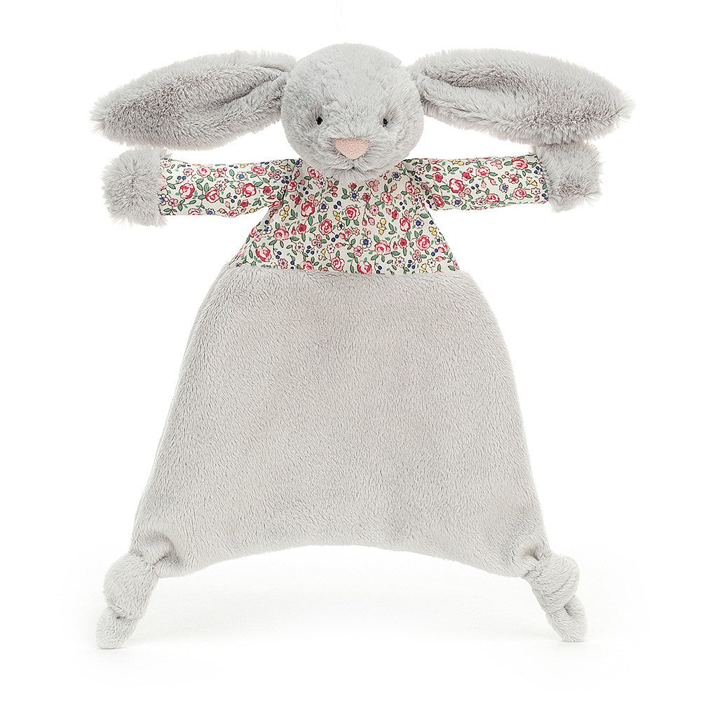 Blossom Bunny Comforter - Silver