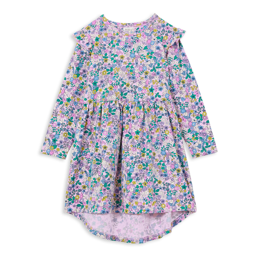 Milky Hi Lo Dress - Posy