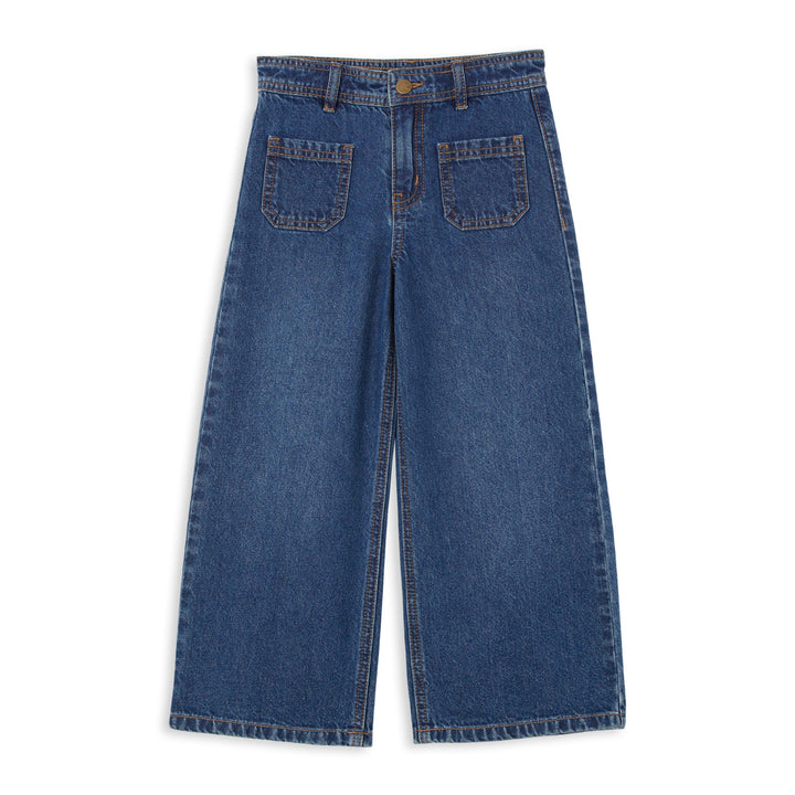 Milky Wide Leg Jean