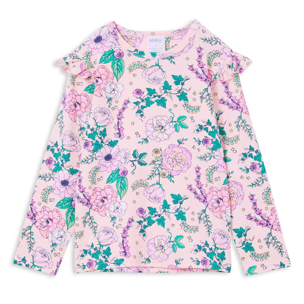 Milky Frill Tee - Whimsical