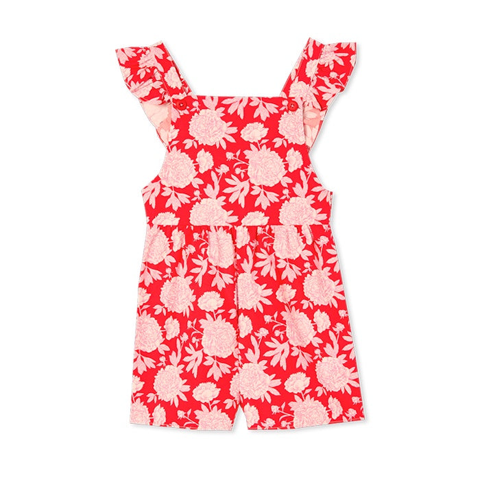 Milky Raspberry Playsuit - Raspberry