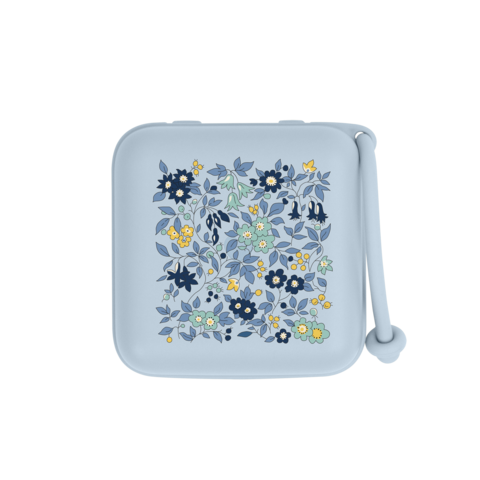 Liberty Pacifier Box - Chamomile Lawn/Baby Blue