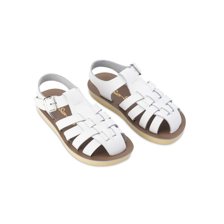 Saltwater Sandals Sun San Sailor - White